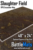 Slaughter Field 48" x 24" RPG Encounter Map