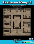 50+ Fantasy RPG Maps 1: (10 of 94) Stalwart Keep 5