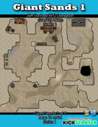 50+ Fantasy RPG Maps 1: (11 of 94) Giant Sands 1