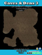 50+ Fantasy RPG Maps 1: (23 of 95) Caves and Dens 3