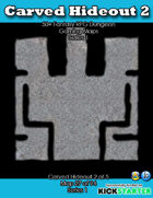50+ Fantasy RPG Maps 1: (27 of 95) Carved Hideout 2