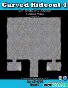 50+ Fantasy RPG Maps 1: (29 of 95) Carved Hideout 4