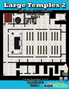 50+ Fantasy RPG Maps 1: (32 of 95) Large Temples 2