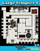50+ Fantasy RPG Maps 1: (34 of 95) Large Temples 4