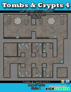 50+ Fantasy RPG Maps 1: (39 of 95) Tombs & Crypts 4