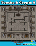 50+ Fantasy RPG Maps 1: (40 of 95) Tombs & Crypts 5