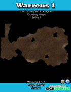 50+ Fantasy RPG Maps 1: (46 of 95) Warrens 1
