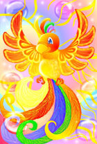 Poster Uplifting Bird message