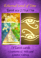 Ethernal Sand of Time Egypt Tarot size