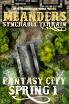 Meanders Map Pack: Fantasy City - Spring I