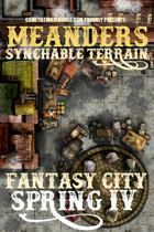 Meanders Map Pack: Fantasy City - Spring IV