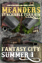 Meanders Map Pack: Fantasy City - Summer I