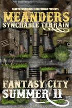 Meanders Map Pack: Fantasy City - Summer II