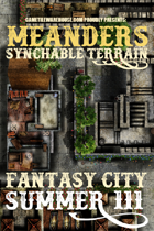 Meanders Map Pack: Fantasy City - Summer III