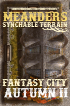 Meanders Map Pack: Fantasy City - Autumn II