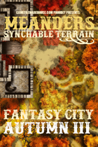 Meanders Map Pack: Fantasy City - Autumn III