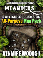Meanders All-Purpose Map Pack - VENMIRE WOODS I