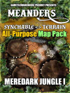 Meanders All-Purpose Map Pack - MEREDARK JUNGLE I