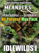 Meanders All-Purpose Map Pack - THE IDLEWILDS I