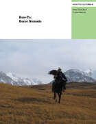 How-To: Horse Nomads