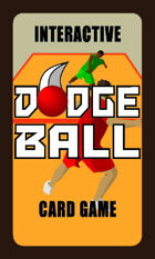 Dodgeball Interactive Card Game - Jumbo