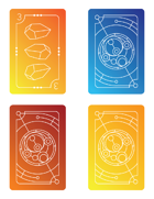 Keyforge Compatible Mini Card Tokens