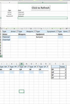 Treasurer Loot Sheet in Excel
