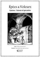 Options : Talents & Spécialités (Épées & Voleurs)