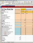 StarCluster 3 Ship Design Spreadsheet