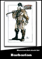 BlaszczecArt Stock Art: Barbarian 2