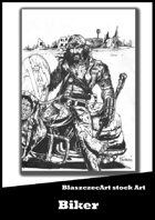 BlaszczecArt Stock Art: Biker