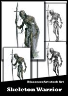 BlaszczecArt Stock Art: Undead Warrior