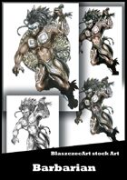BlaszczecArt Stock Art: Barbarian 4