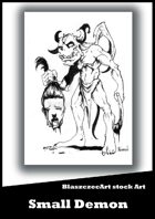 BlaszczecArt Stock Art: Small Demon