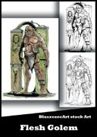BlaszczecArt Stock Art: Flesh Golem
