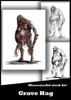 BlaszczecArt Stock Art: Grave Hag