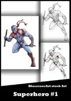BlaszczecArt Stock Art: Superhero #1
