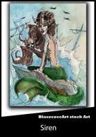 BlaszczecArt Stock Art: Siren / Mermaid