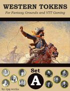 Western Tokens - Set A