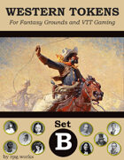 Western Tokens - Set B