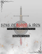 Sons of Blood & Iron: Character card template