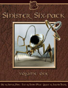 Sinister Six-Pack - A Fully-Illustrated Miniature Bestiary