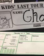 Kids' Last Tour Table Tent Card