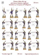 New!! Voltiger 4th battalion, 4th linear infantry regiment (France 1809-1811)