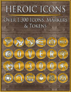 Heroic Icons: Gold & Silver