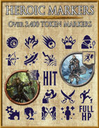 Heroic Markers: Navy Blue