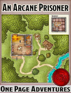 An Arcane Prisoner - One Page Adventure
