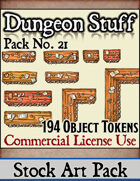 Dungeon Stuff and Objects - Stock Art