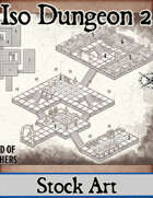Isometric Dungeon No. 2 - Stock Map