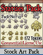 Statues - Stock Art Pack